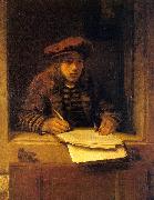 HOOGSTRATEN, Samuel van Self-Portrait zg painting